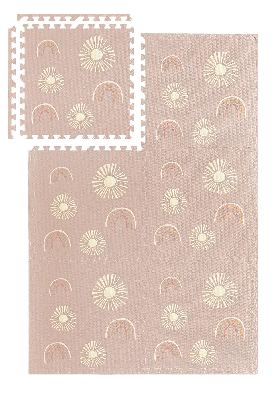 LOEF speelmat voor kinderen - Rainbow Sun